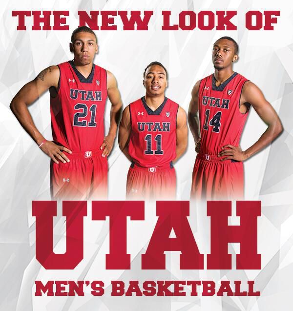 Utah's new Under Armour basketball uniforms.