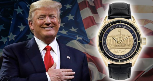 FREE Wrist Watch Celebrates President Trump's Time In The White House