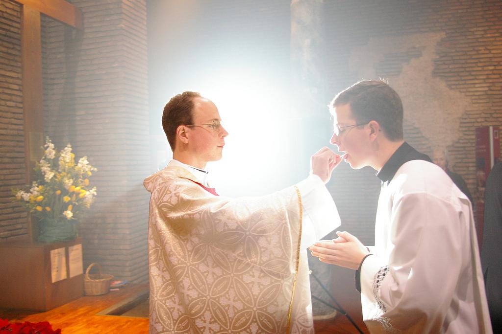 Do you receive the Eucharist in your hand or on your tongue?